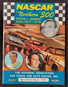 1968 NASCAR Trenton Speedway Northern 300 Program, LeeRoy Yarbrough Win #5 - Picture 1 of 12