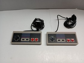 2 Pack NES Controllers &ndash; Aftermarket NES-004 Style Wired Gamepads Nintendo NES