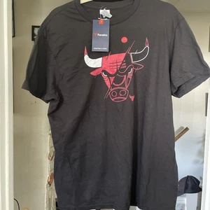 Camiseta Grande Chicago Bulls NBA Adulto Fanáticos Logo Gradiente 100% Algodón - Imagen 1 de 5