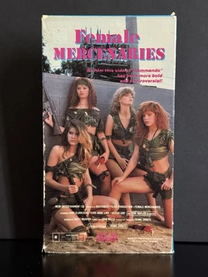 Female Mercenaries VHS RARE Action MCM Ent. Jungle Exploitation The Doll Squad - Image 1 of 4