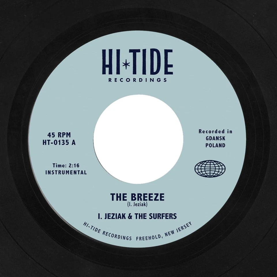 I. Jeziak & The Surfers The Breeze/Free As the Ocean (Vinyl) (UK IMPORT) - Image 1 of 1
