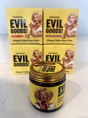 Real EVIL GOODS® Whipped Tallow Honey Balm Tallow Face Moisturizer for Skin Face - Image 1 of 4