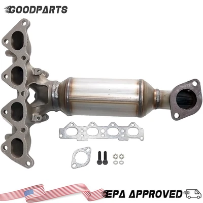 Convertidores catalíticos para Kia Spectra5 Hyundai Elantra 2004-2012 2,0 L salida doblada Foto 1 de 4