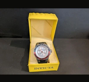 Invicta Men's 33027 Aviator Quartz Chronograph Silver Dial Watch. Uhr - Bild 1 von 2