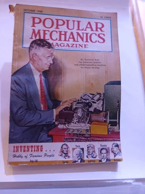 Popular Mechanics Magazine Vintage October 1950 - Image 1 of 3