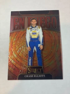 2025 Panini Select Racing #24 Chase Elliott En Fuego - Picture 1 of 2