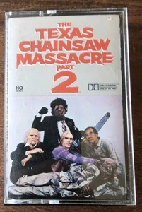 THE TEXAS CHAINSAW MASSACRE PART 2 1986 Soundtrack Cassette Tape - Picture 1 of 8
