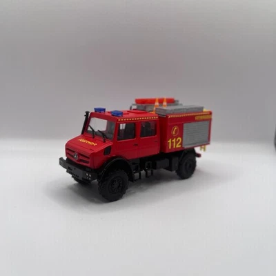 1:87 feuerwehr eigenbau MB Unimog Tanklöschfahrzeug Neutal  - Bild 1 von 3