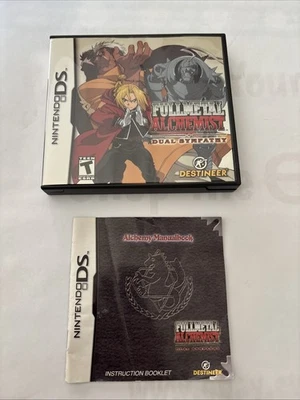 Fullmetal Alchemist: Dual Sympathy (Nintendo DS) Case and Manual Only No Game - Image 1 of 4