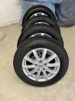 Alufelgen Winterräder Winterreifen Dunlop Winter Sport 215/60/16 99H 6,5-7,5MM - Bild 1 von 4