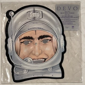 Rock Picture Disc - Devo - Beautiful World - Warner Bros. - Picture 1 of 2