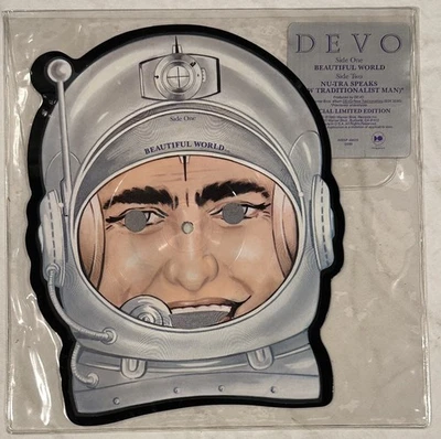 Rock Picture Disc - Devo - Beautiful World - Warner Bros. - Image 1 of 2