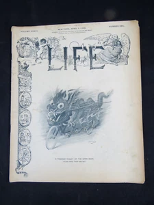 Life Magazine April 6 1899 Open Door Policy China Cover, Only 1 on Ebay! - Picture 1 of 3
