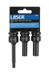 (BS) Laser 6345 Split Rim Socket Bit Set 3 piezas - Imagen 1 de 5