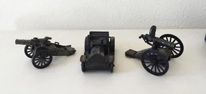 Sacapuntas de metal fundido a presión Hong Kong pistolas y coche de colección vintage - Imagen 1 de 2