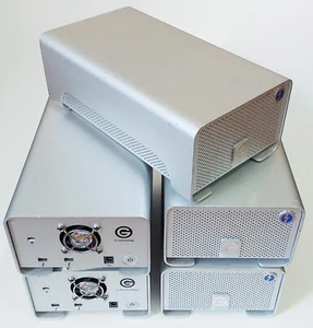 4TB G-TECHNOLOGY G-RAID 0G02289 THUNDERBOLT EXTERNAL HARD DRIVE - Picture 1 of 4