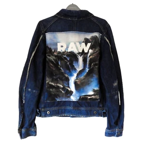 G-STAR RAW D-Staq Denim Jacket Men’s XS BNWT Medium Aged Restored Jaden Smith - Picture 1 of 19