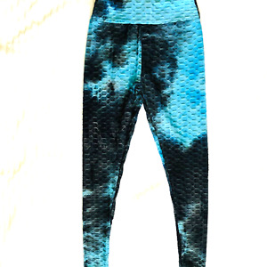 AQ-Sport Yoga,  Legging, Pant Size M High Waist, Scrunch Butt, Honeycomb(CLG1)