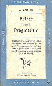 Peirce and Pragmatism (Pelican Books) by Gallie, W. B. - Imagen 1 de 1