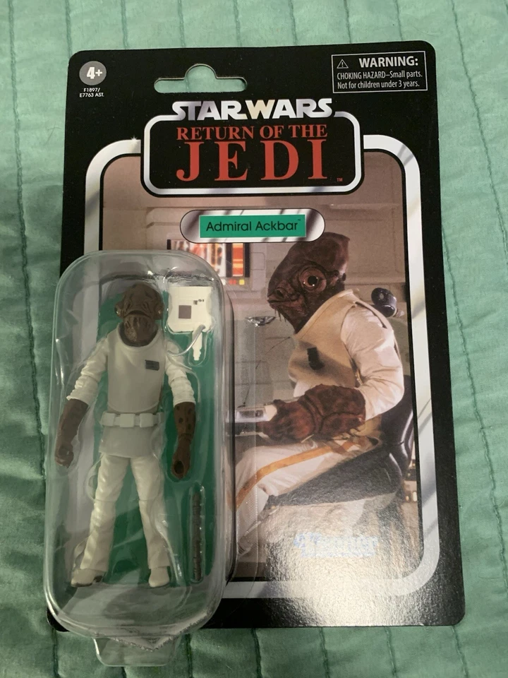 Admiral Ackbar Star Wars VC22 Return of the Jedi Kenner Vintage Collection MOC