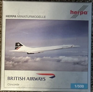 Herpa Wings 1:500 British Airways Concorde 507240 NG - Picture 1 of 2