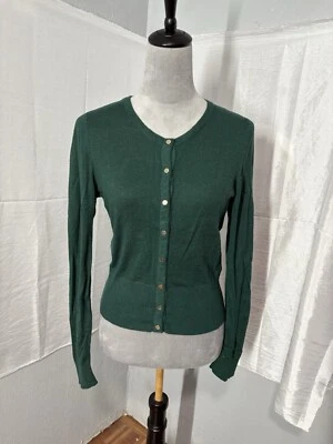Whitehouse Black Market Green Cardigan Size S - Image 1 of 4