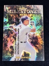 1999 CAL RIPKEN JR SN /3000 FINEST MILESTONES REFRACTOR #2