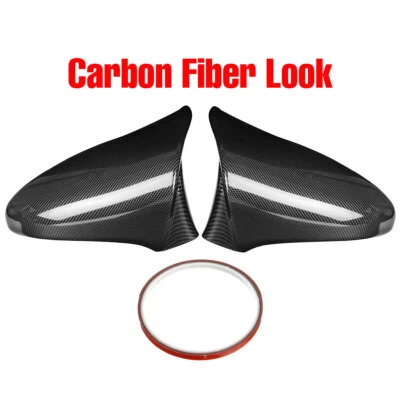 Tapa de cubierta de espejo retrovisor lateral ABS de fibra de carbono PARA LEXUS IS GS LS CT RC y F-Sport Foto 1 de 4