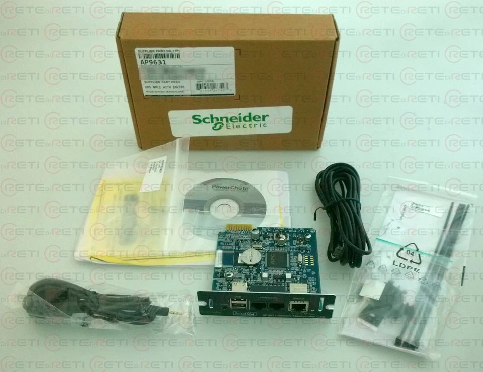 € 305+IVA APC AP9631 UPS Network Management Card 2 with Environmental Monitoring - Immagine 1 di 1