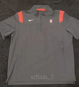 Stanford University Mens 1/4 Zip Up Pullover. Short Sleeve. Mens Size 2XL. NWOT - Picture 1 of 14