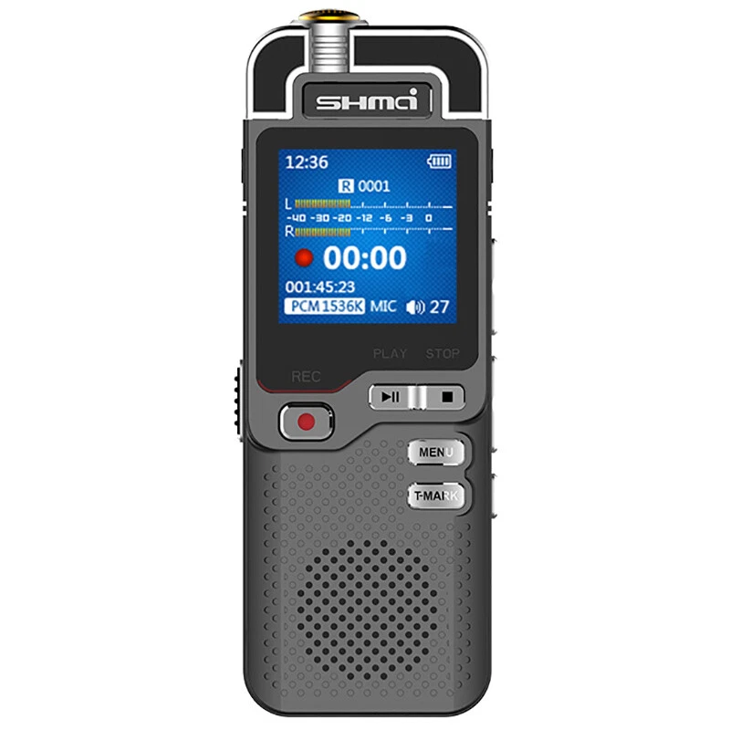 Professional Shmci musical voice-activated audio recorder D60 stereo Dictaphone  - Image 1 of 4