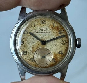 Esfera original TISSOT ANTIMAGNETIQUE años 50. GRAN reloj vintage. - Imagen 1 de 9