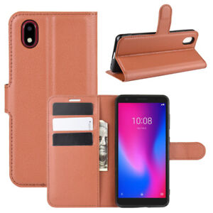 Leather Wallet stand flip Cover Case For Consumer Cellular ZTE Avid 579 Z5156CC