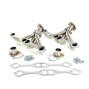 Exhaust Shorty Headers For Chevrolet SBC V8 Small Block 265 283 305 307 327 350 - Imagen 1 de 5