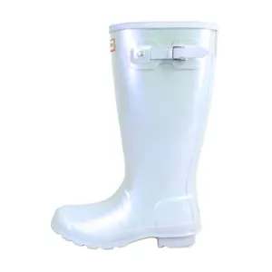Hunter Original Kids Light Purple Gloss Tall Rain boots Size 5 - Picture 1 of 10