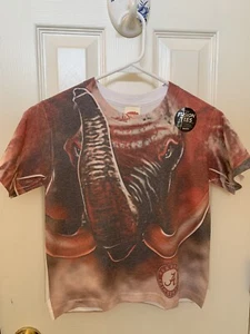 Sexy cropped University of Alabama tee Size S Jr. Has logo and elephant! cute!! - Picture 1 of 4
