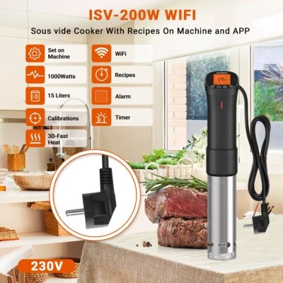 INKBIRD Sous Vide Garer Stick Cocina de precisión 1000W 360° Circulación Precisa - Imagen 1 de 4