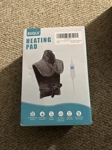 Electric Heating Pad With 3 Timer Settings Black Color 26” X 35” - Picture 1 of 1