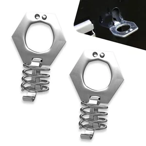 2 PCS RV Water Heater Latch Replacement with Spring Waterproof Durable Metal ... - Picture 1 of 6