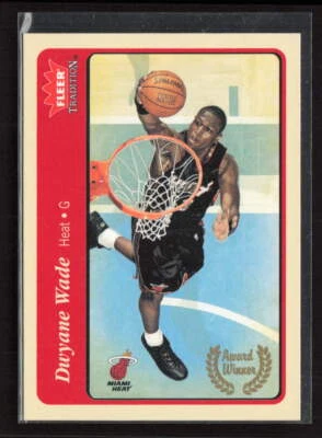2004 Fleer Tradition #216 Dwyane Wade Award Winner - Image 1 of 2