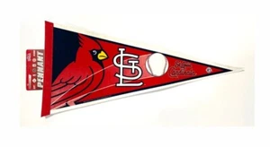 ST. LOUIS CARDINALS MLB LICENSED CLASSIC 30"X12" FELT PENNANT FREE SHIPPING - Picture 1 of 1