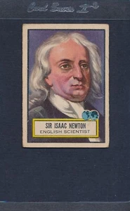 1952 Topps Look 'n See #068 Sir Isaac Newton VG *54 - Picture 1 of 1