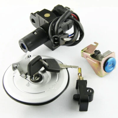 Juego de llaves de bloqueo de interruptor de encendido para Honda VTR1000F Superhawk 98-00/Firestorm 97-00 Foto 1 de 4