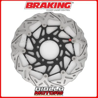 WK3162R DISCO FRENO ANTERIORE DX BRAKING TRIUMPH THRUXTON RS 1200 2023 - WAVE FL Foto 1 de 4