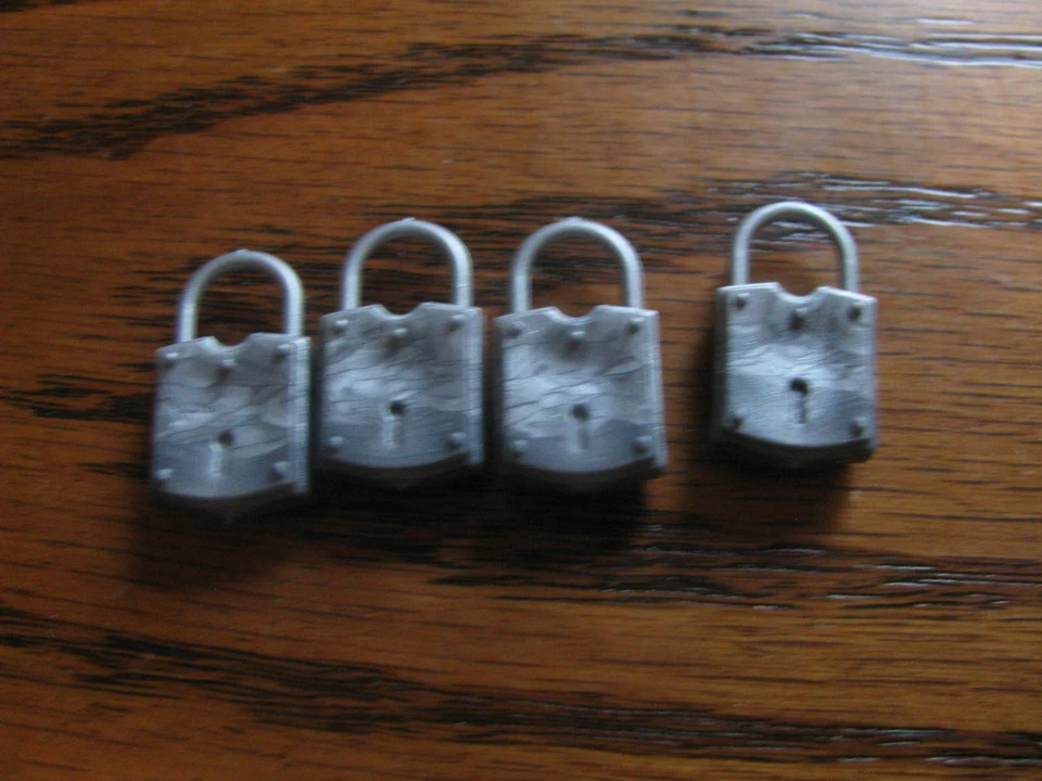 2006 Clue DVD  Game Replacement  4 Pad Locks    # DN GT - Image 1 of 1