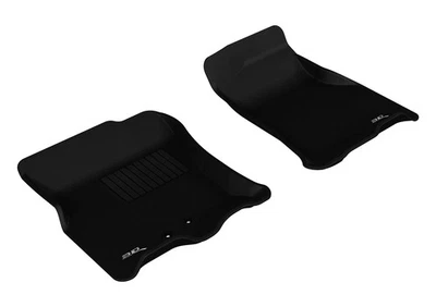 Floor Mats Custom Fit Liners Kagu Black 1st Row for 2011-17 Expedition/Navigator - Image 1 of 4