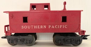 MARX 027/O-Gauge POST-WAR SOUTHERN PACIFIC RED CUPOLA CABOOSE RTR *NO BOX* E - Picture 1 of 6