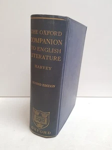The Oxford Companion to English Literature 2nd Edition 1937 by Sir Paul Harvey - Picture 1 of 8