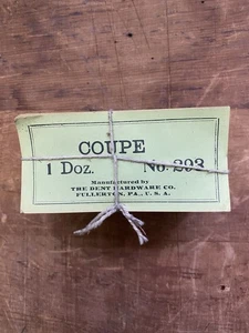 500 Deadstock NOS Antique/Vtg 1900's Dent Cast Iron Toy Car Paper Box Labels - Picture 1 of 2