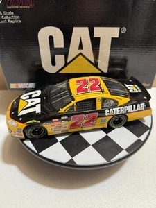 Ward Burton #22 Caterpillar 2001 Team Caliber 1/24 Nascar Diecast - Picture 1 of 17